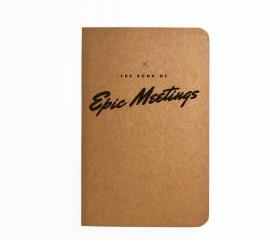 The book of Epic Meetings - Handmade Notebook